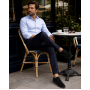 Pantofi barbati din piele naturala intoarsa - Model Negru103NVEL